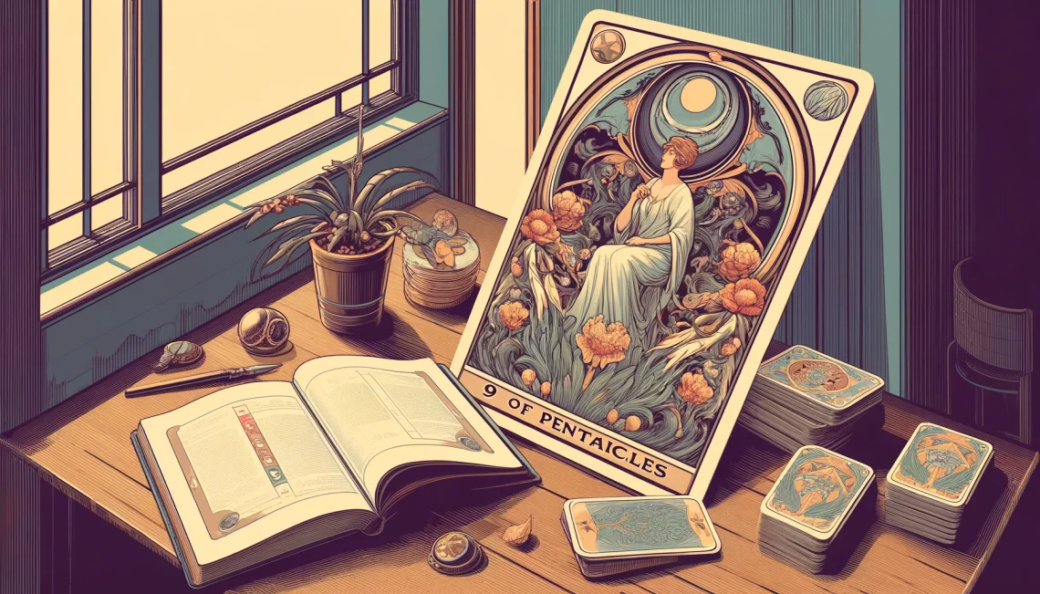 9 of Pentacles Tarot Card